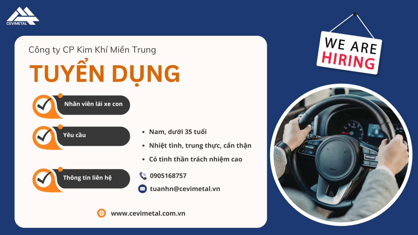 tuyển dụng nhân viên lái xe